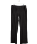 MAEBE Awayday Black Pleated Wide Leg Trousers UK XXXL