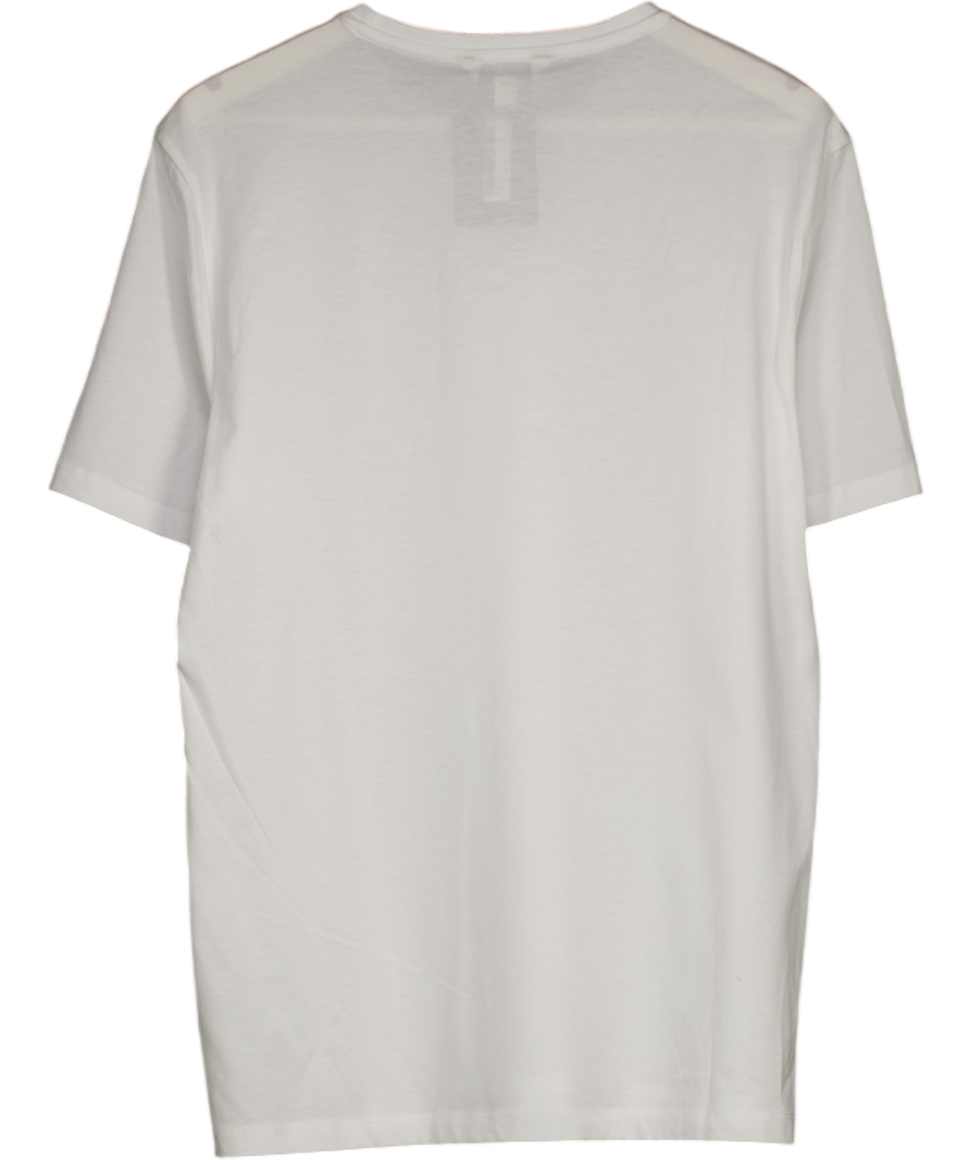 M&S White Premium Supima Cotton Blend T-shirt UK M