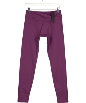 ONER ACTIVE Purple Activewear Leggings. UK L