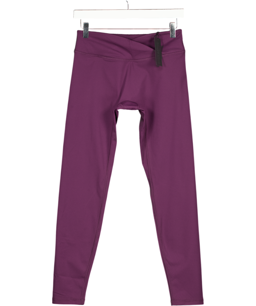 ONER ACTIVE Purple Activewear Leggings. UK L