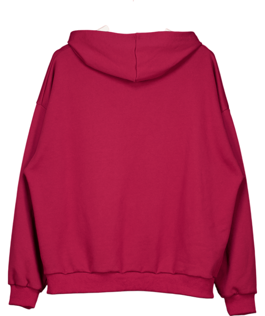 Edikted Red New York Zip - up UK M/L - Reliked