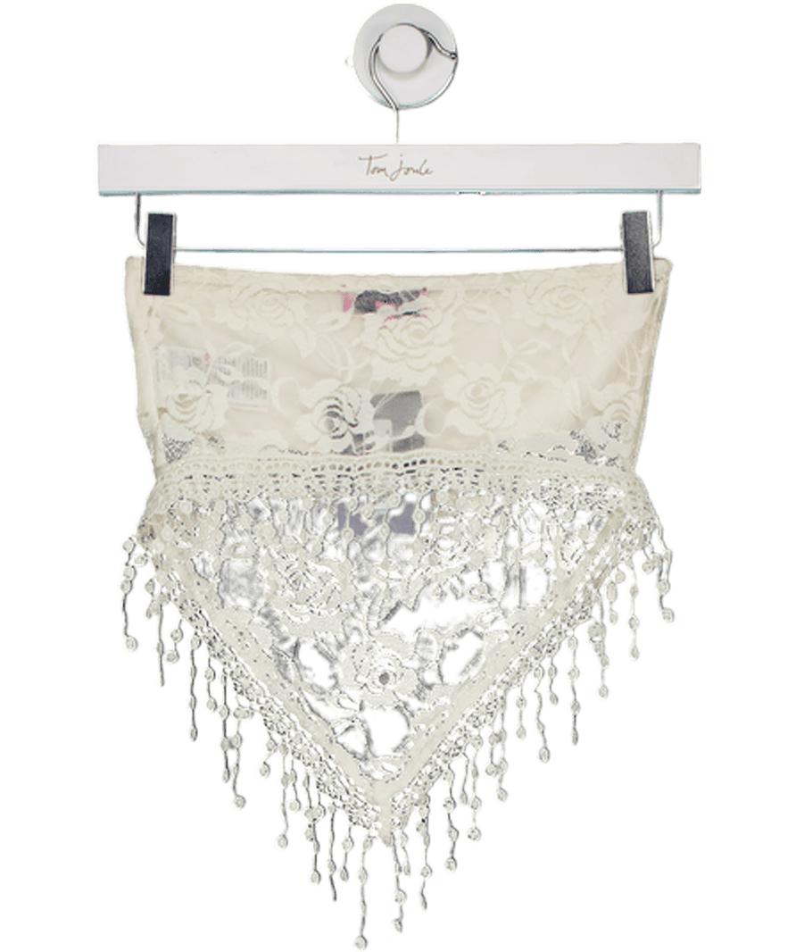 Edikted White Bandeau Top UK XS - Reliked