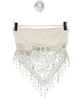 Edikted White Bandeau Top UK XS - Reliked