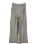 COOSH Grey Pleated Detail Wide Leg Tailored Trousers UK M