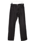 PAIGE Black Noella High Rise Straight Fit Jeans W25