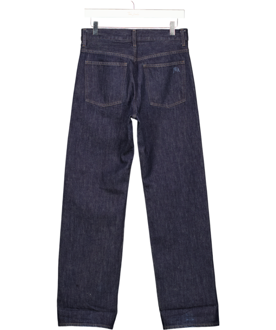 UNIQLO X Jw Anderson Dark Blue  High Rise Straight Leg Jeans L31 W25