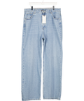 VERY Light Blue High Waisted Straight Leg Jeans UK 18