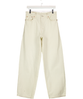 LEVI'S Ecru White Baggy Mid Rise 578 Jeans L32 W30