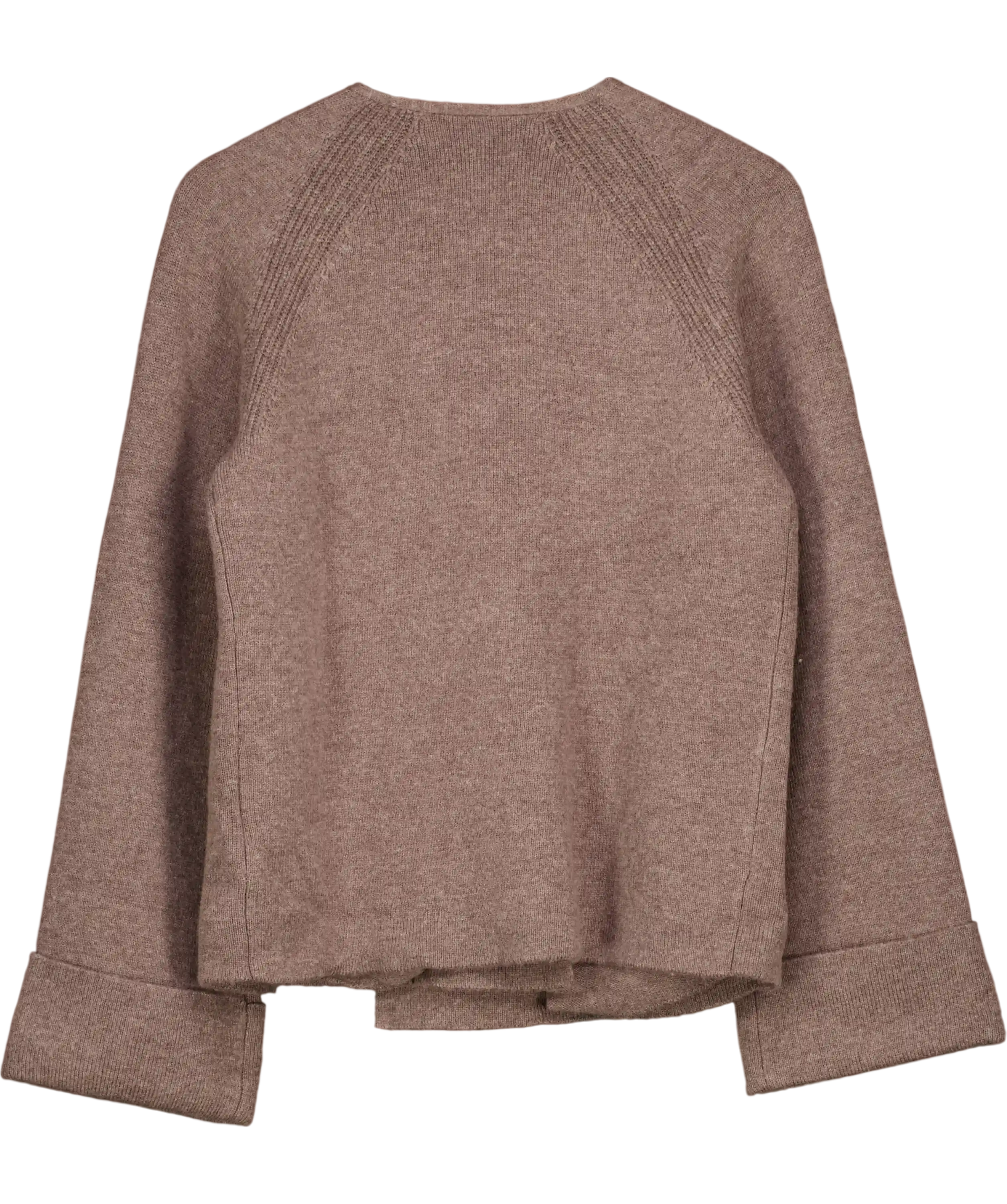 ALIGNE Brown Hampton Double-breasted Cardigan UK 8