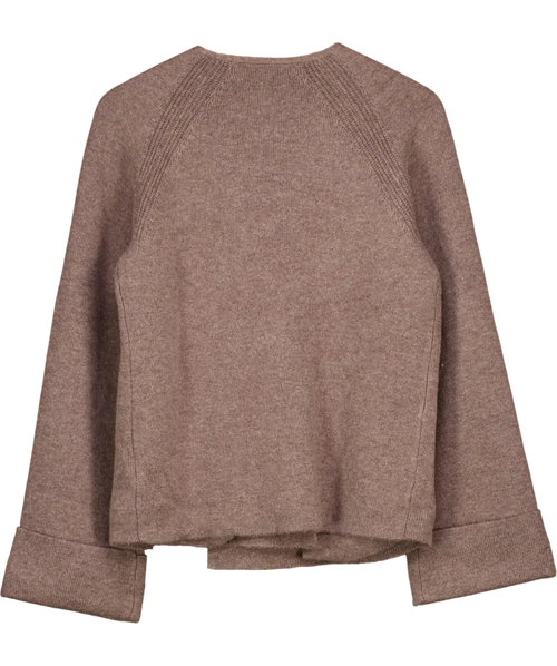 ALIGNE Brown Hampton Double-breasted Cardigan UK 8