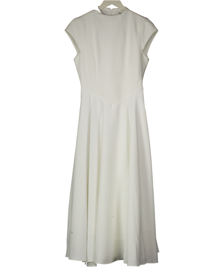 ODDMUSE Cap Sleeve Midi Dress   White  Regular Price UK M