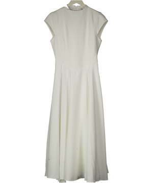 ODDMUSE Cap Sleeve Midi Dress   White  Regular Price UK M