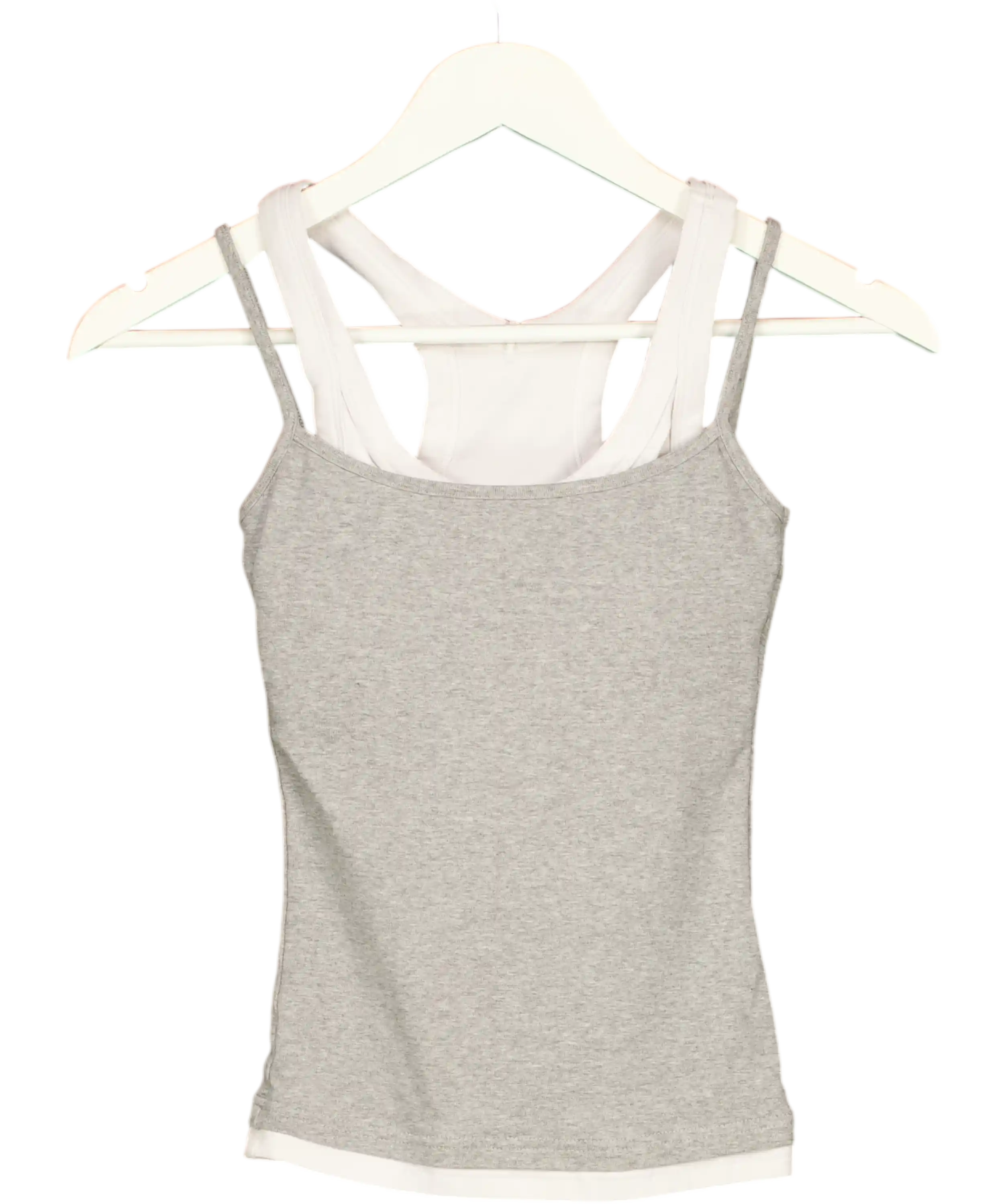 Acsense Studio Grey Layered Top UK S
