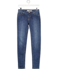 Victoria Beckham Blue Mid Rise Skinny Jeans W25