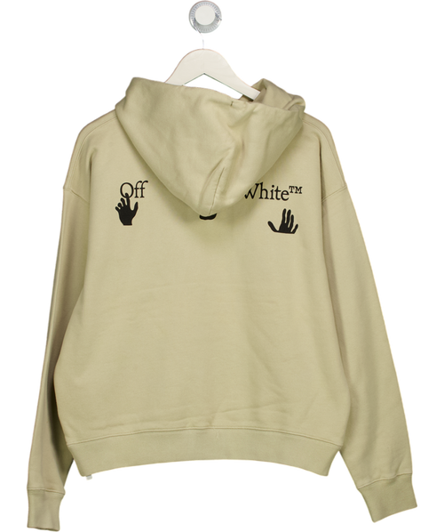 OFF-WHITE Beige “outfit Came From Italy” Hoodie UK S