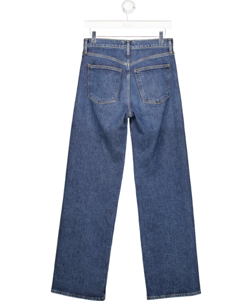 AGOLDE Blue Harper High Rise Straight Leg Jean W25
