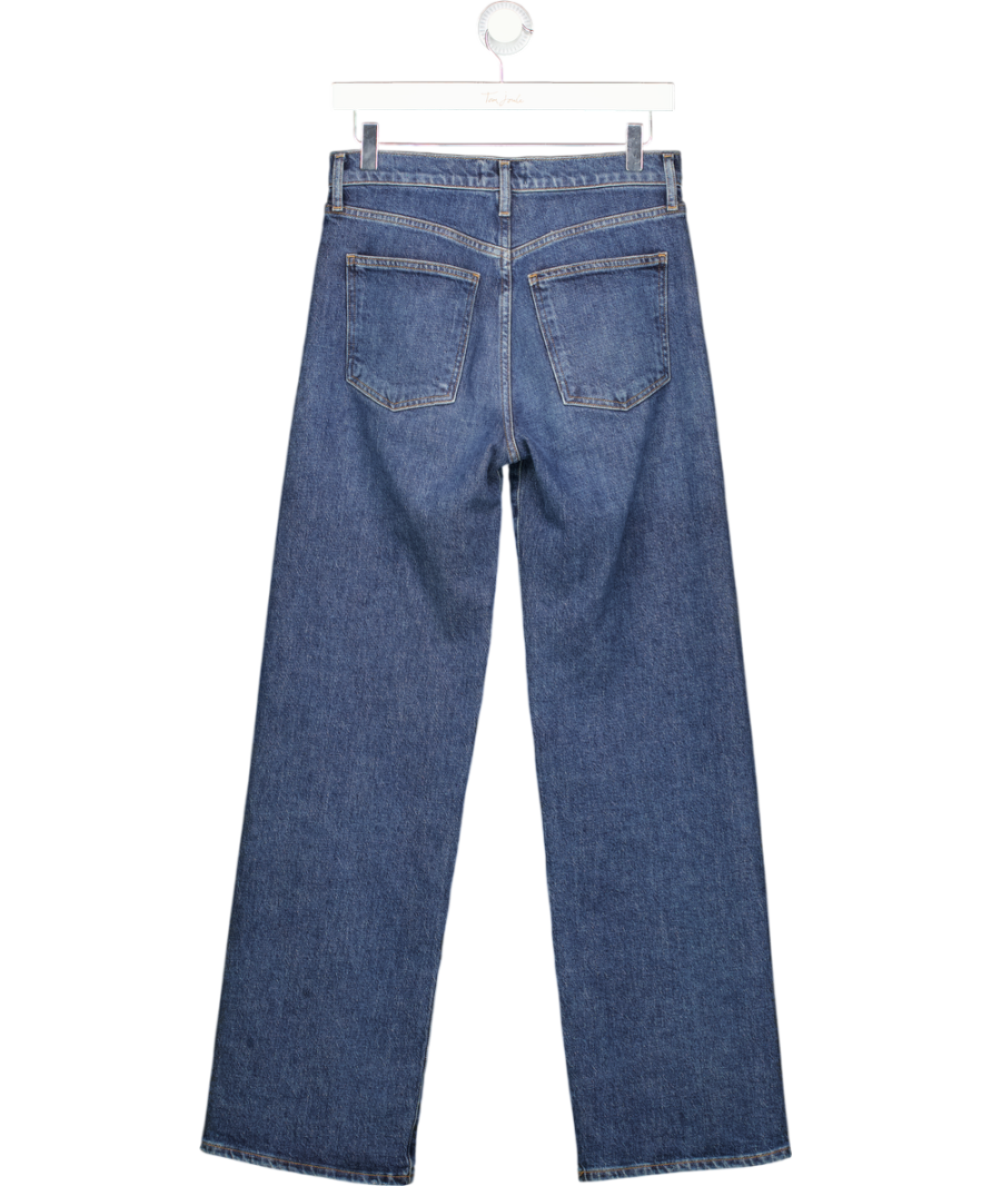 AGOLDE Blue Harper High Rise Straight Leg Jean W25