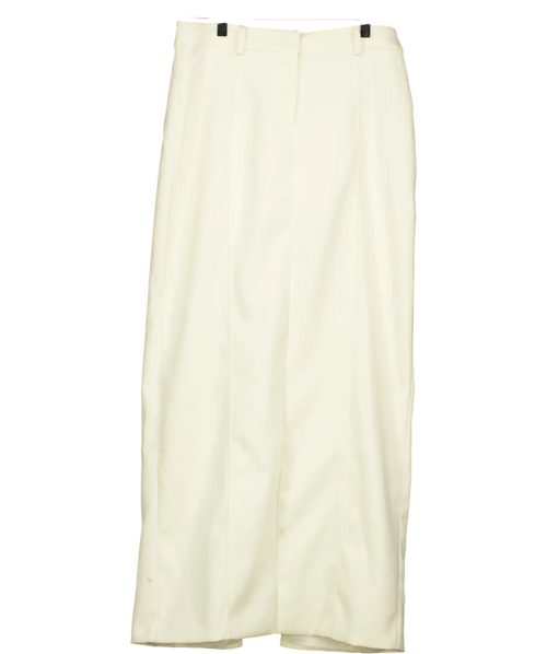 4th & RECKLESS Mila Tailored Skirt Cream UK 10
