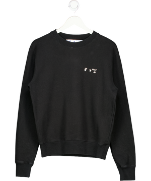 Off-White Classic Off-white Logo Sweatshirt In Black UK S