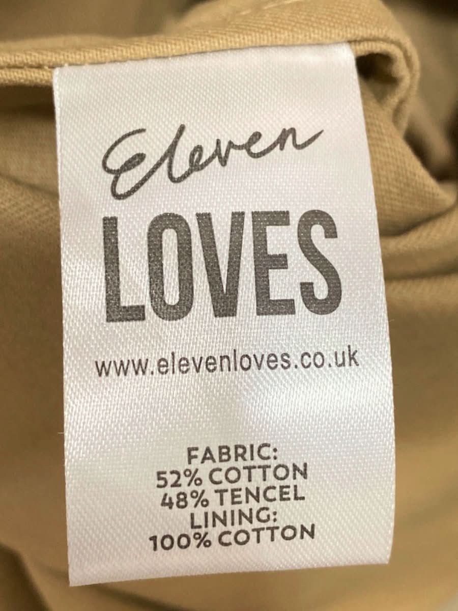 Eleven Loves Beige Trench Coat UK 16 - Reliked