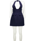 Eliyah the Label Blue Roberta Denim Dress UK XS - Reliked