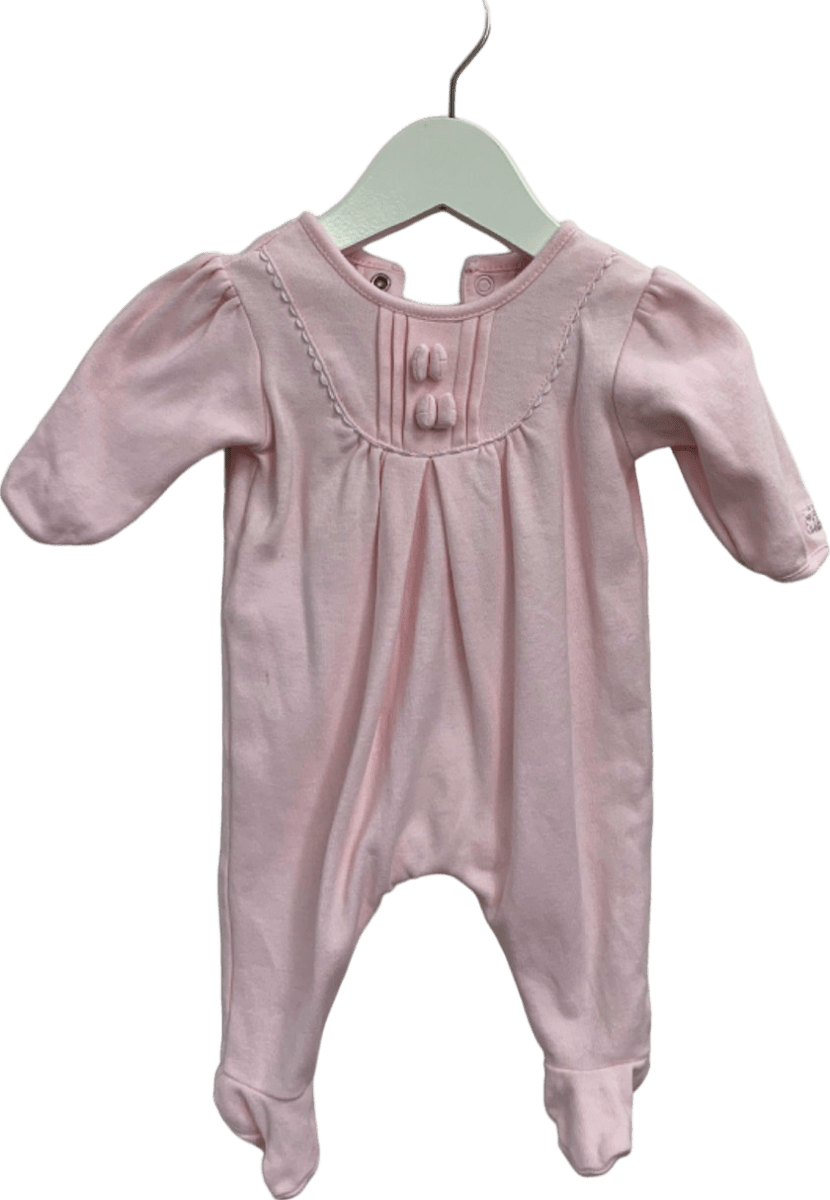 Emile et Rose Pink Baby Sleepsuit Newborn - Reliked