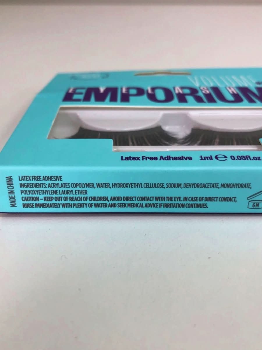 Emporium Lash Volume 02 Black 1ml - Reliked