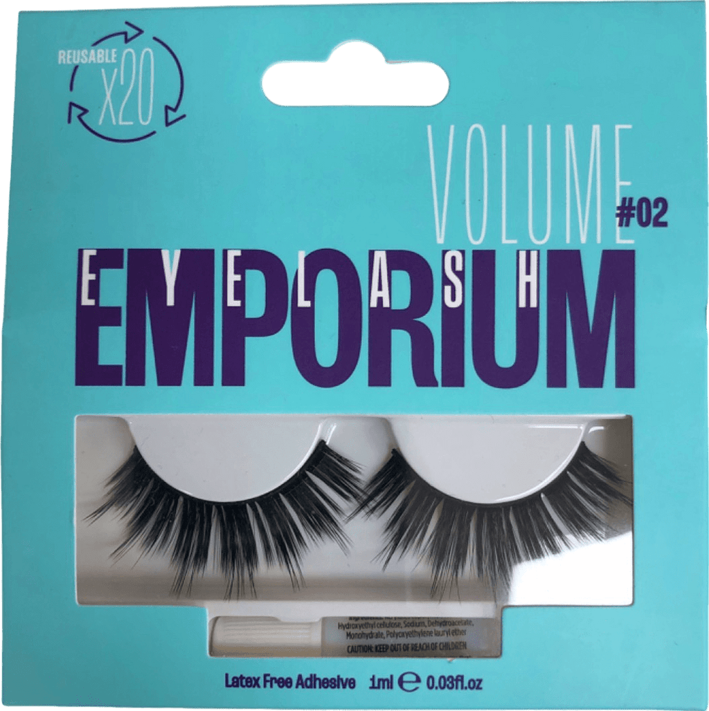 Emporium Lash Volume 02 Black 1ml - Reliked