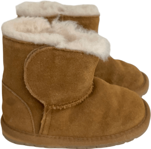 Emu Australia Beige Toddle Boot 18 - 24 Months - Reliked