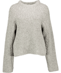 ENVELOPE1976 Grey Alpaca/merino/cotton Blend Supersoft Jumper UK 6 - Reliked