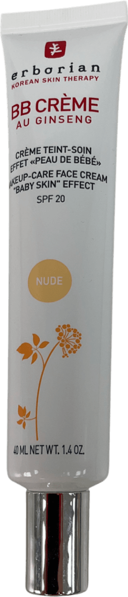 Erborian Bb Crème Nude 40ml - Reliked