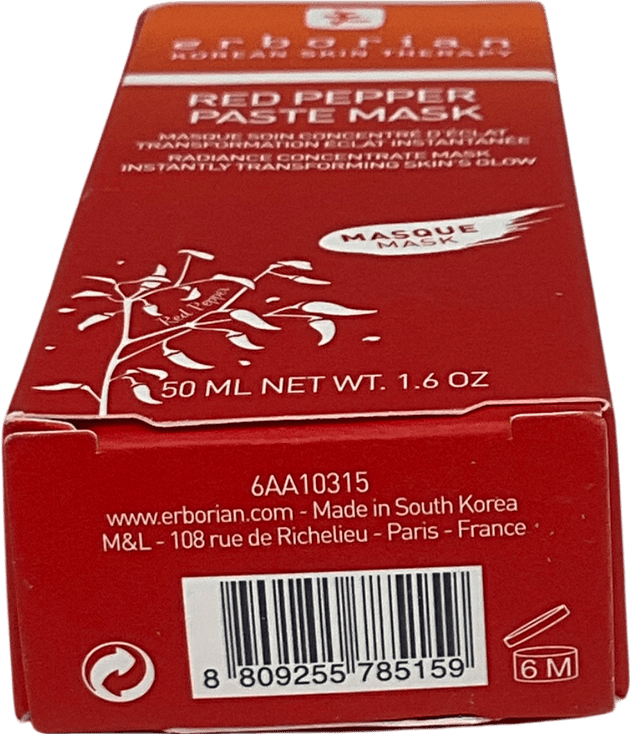 Erborian Red Pepper Paste Mask 50ml - Reliked
