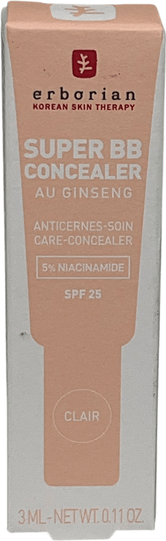 Erborian Super Bb Clair Mini Clair 3ml - Reliked