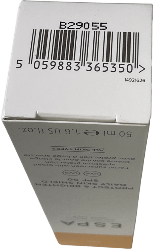 Espa Protect & Brighten Daily Skin Shield Spf 50 50ml - Reliked