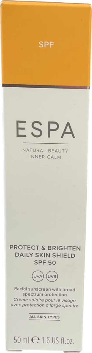 Espa Protect & Brighten Daily Skin Shield Spf 50 50ml - Reliked