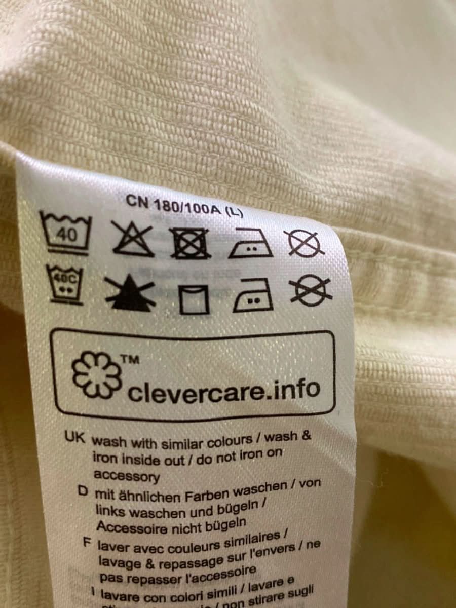 Esprit Cream Corduroy Long Sleeve Shirt L - Reliked