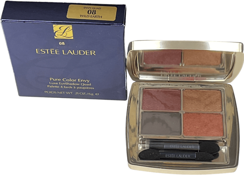 Estee Lauder The Essential Eyeshadow Quad 08 Wild Earth 6g - Reliked