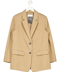 EVERLANE Beige The Oversized Blazer In Buttersmooth UK 4 - Reliked