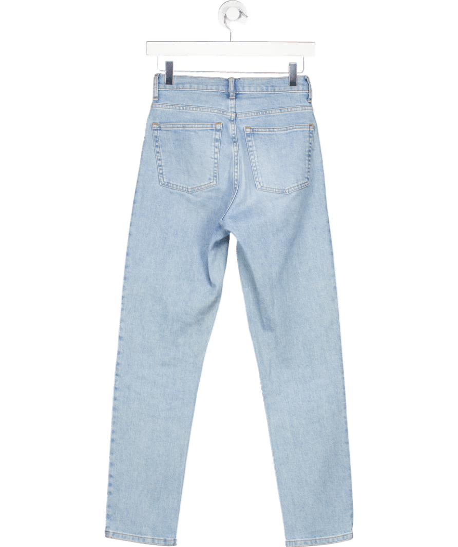EVERLANE Light Blue High Rise Straight Leg "the Cheeky Jean' W25 - Reliked