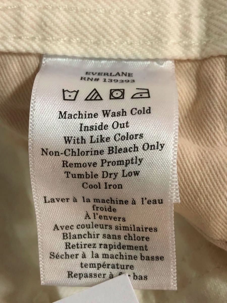 Everlane Natural The Cropped Mariner Jean w28 - Reliked