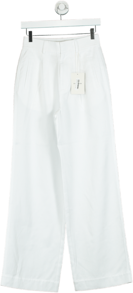 Everlane White High - Waist Wide - Leg Trousers W24 - Reliked