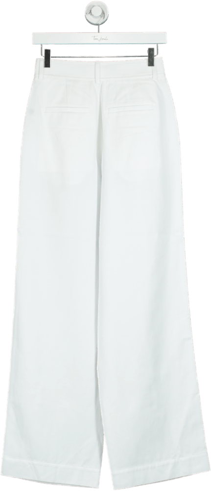 Everlane White High - Waist Wide - Leg Trousers W24 - Reliked