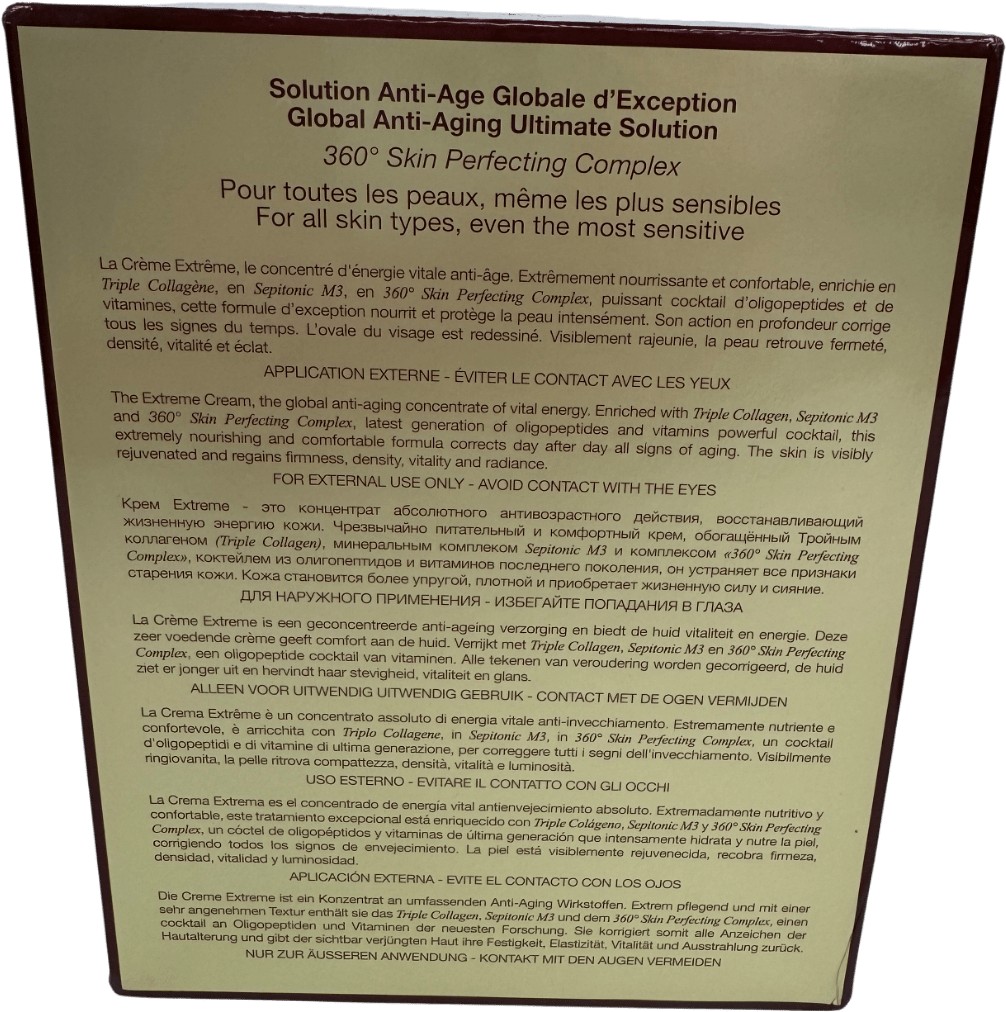 Evidens Beaute The Extreme Cream 60ml+10ml+2.03+.34FLOZ - Reliked