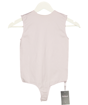 SKIMS Purple Dusty Lilac Seamless Bodysuit UK S/M