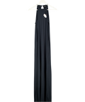 KHY BY KYLIE JENNER Black Keyhole Maxi Dress UK XS
