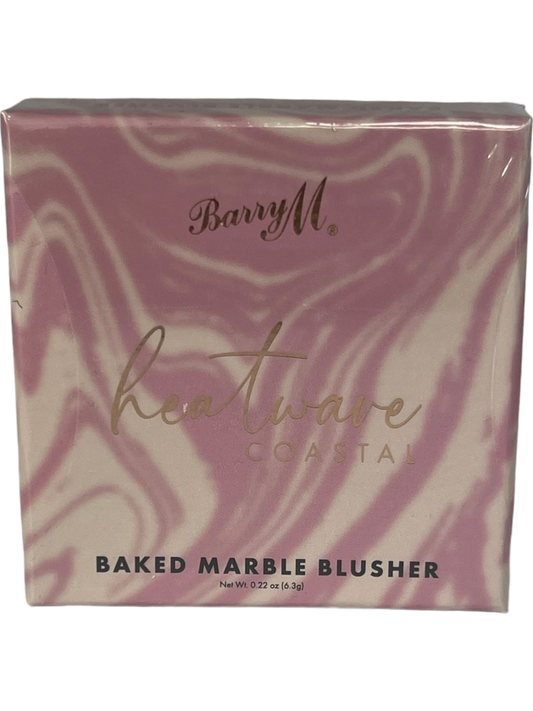 Barry M Coastal-Pink Heatwave Baked Marble Blusher