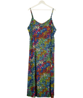 Limited Collection Black / Multi Jersey Leopard Maxi Dress UK 22