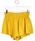 BY ANTHROPOLOGIE Yellow He Somerset Shorts: Linen Edition UK XS