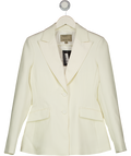 River Island Cream Fitted Blazer UK 6
