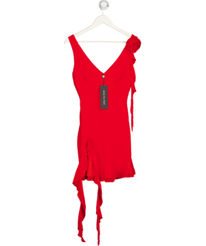 WHITE FOX Like That Mini Dress Red UK S